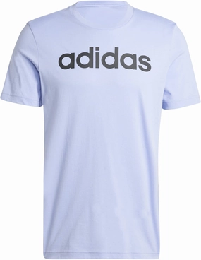 Men's Essentials Single Jersey Linear Embroidered Logo T-Shirt Trend-defining Comfortable fit