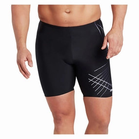Men's Etch Mid Jammer Swim Shorts Classic style Modern pieces