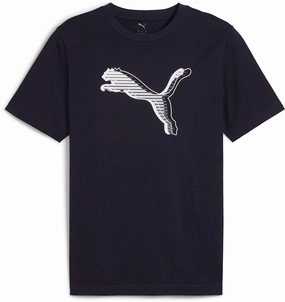 Men's Graphics Cat Logo Tee Fresh looks Elegant
