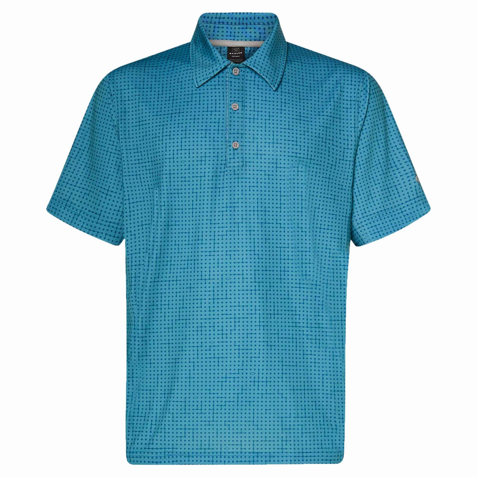 Polished Men's Grid Camo Polo Trendy attire
