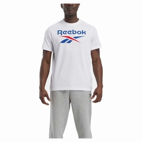 Men's Identity Stacked Logo T-Shirt Classic looks Sustainable