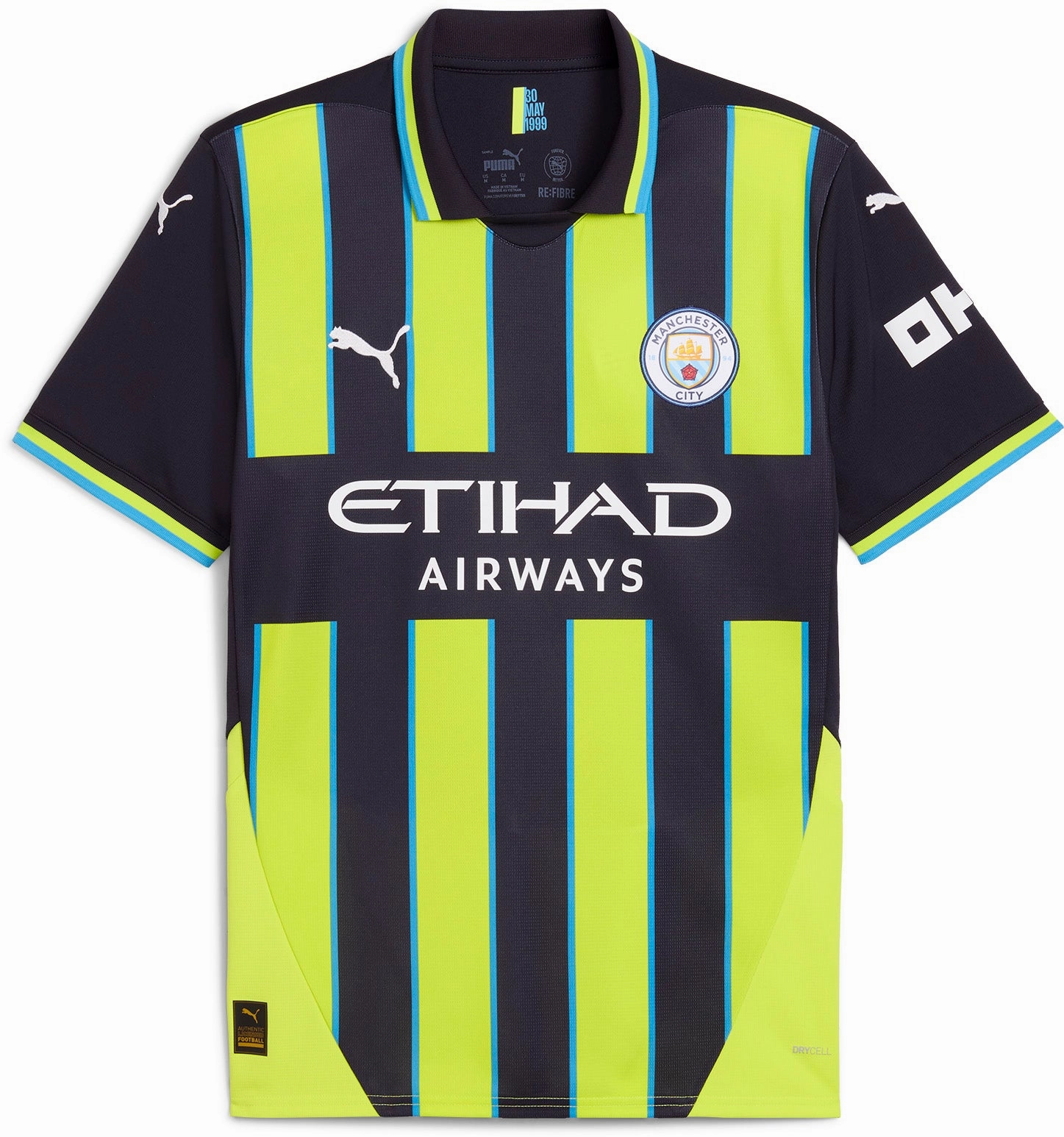 Men's Manchester City 2024/25 Away Replica Soccer Jersey Travel-ready Classic pieces