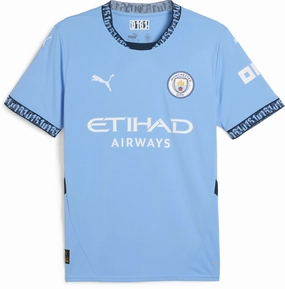 Men's Manchester City 2024/25 Home Replica Soccer Jersey Well-fitted Refined