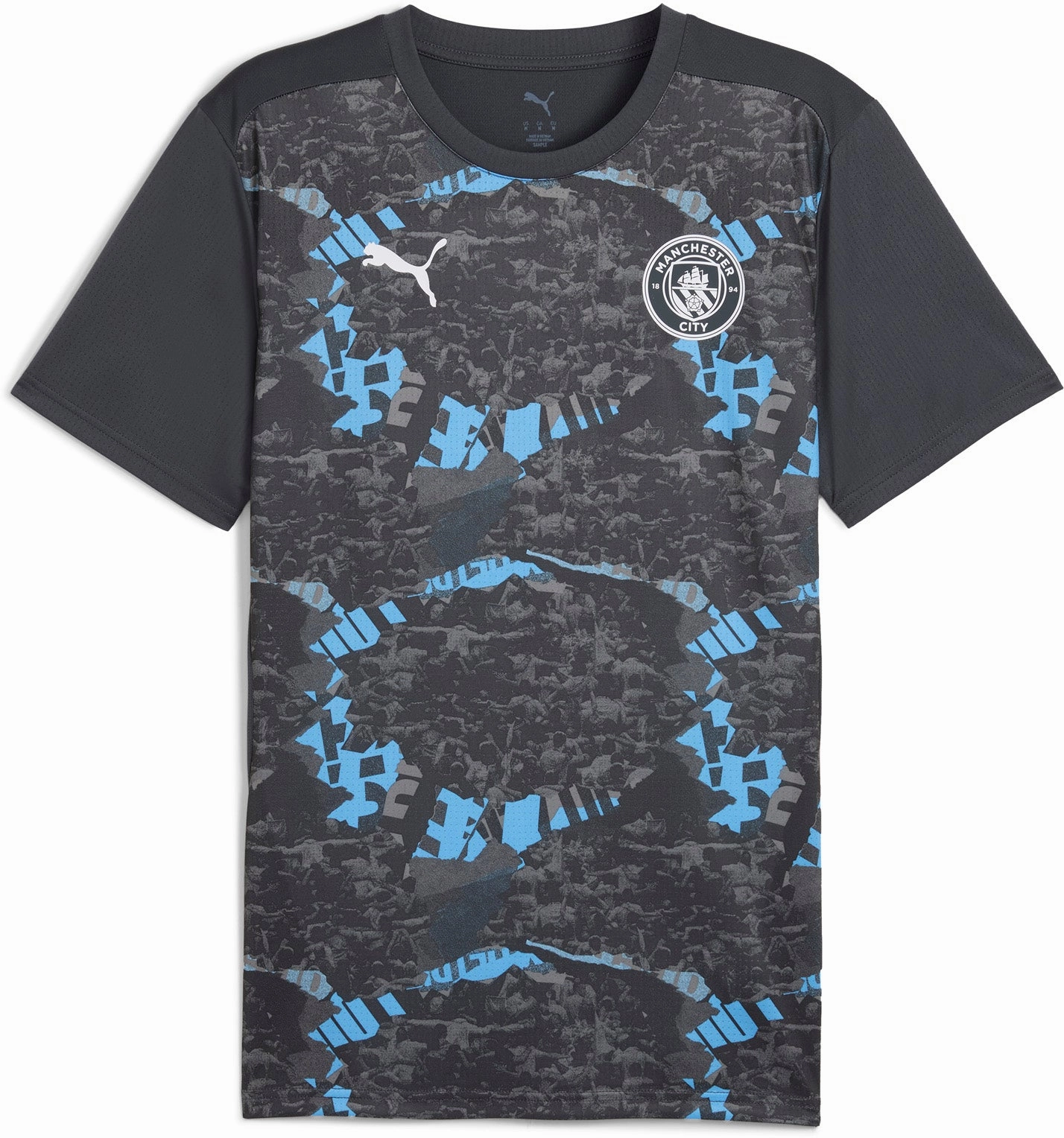 Fashion-conscious Men's Manchester City FC 2024/25 Prematch Soccer Jersey Fashion staple