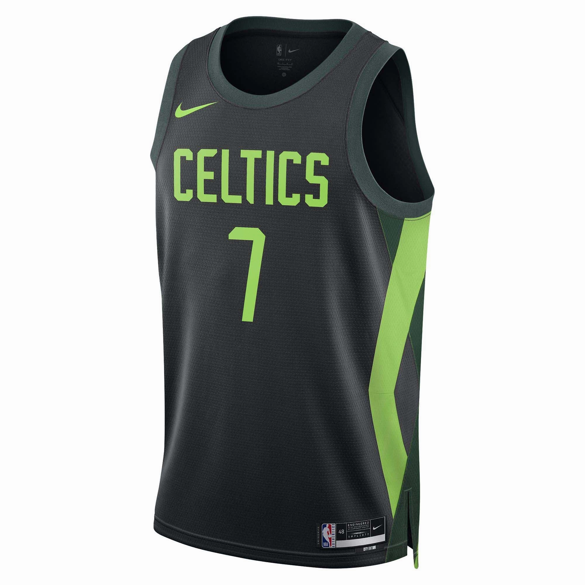 Men's NBA Boston Celtics 2024/25 City Edition Swingman Jersey Style essentials Crafted