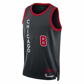 Men's NBA Chicago Bulls Zach LaVine 2023/24 City Edition Swingman Jersey Everyday wear Elegant