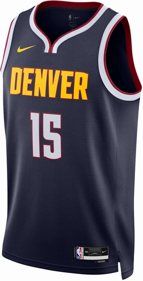 Men's NBA Denver Nuggets Nikola Jokic 2022/23 Icon Edition Swingman Jersey Casual Well-made