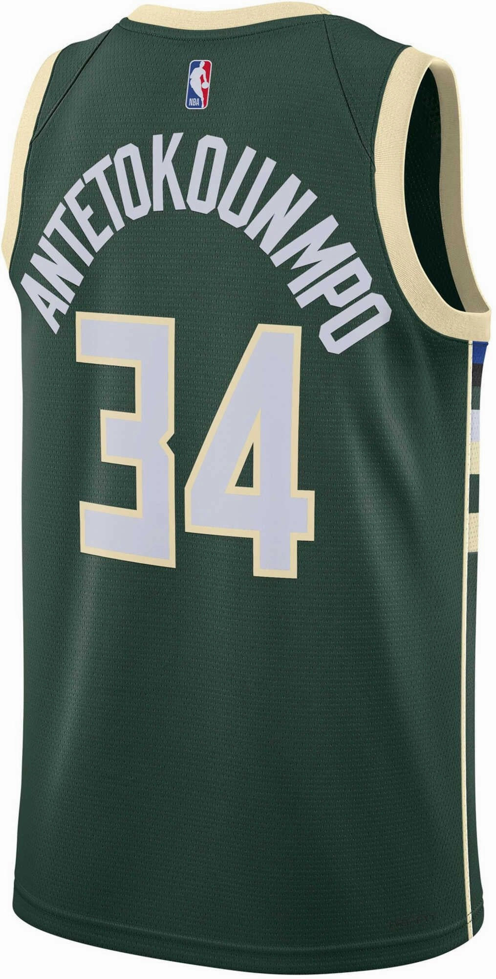Men's NBA Milwaukee Bucks Giannis Antetokounmpo 2022/23 Icon Edition Swingman Jersey Fashion-conscious