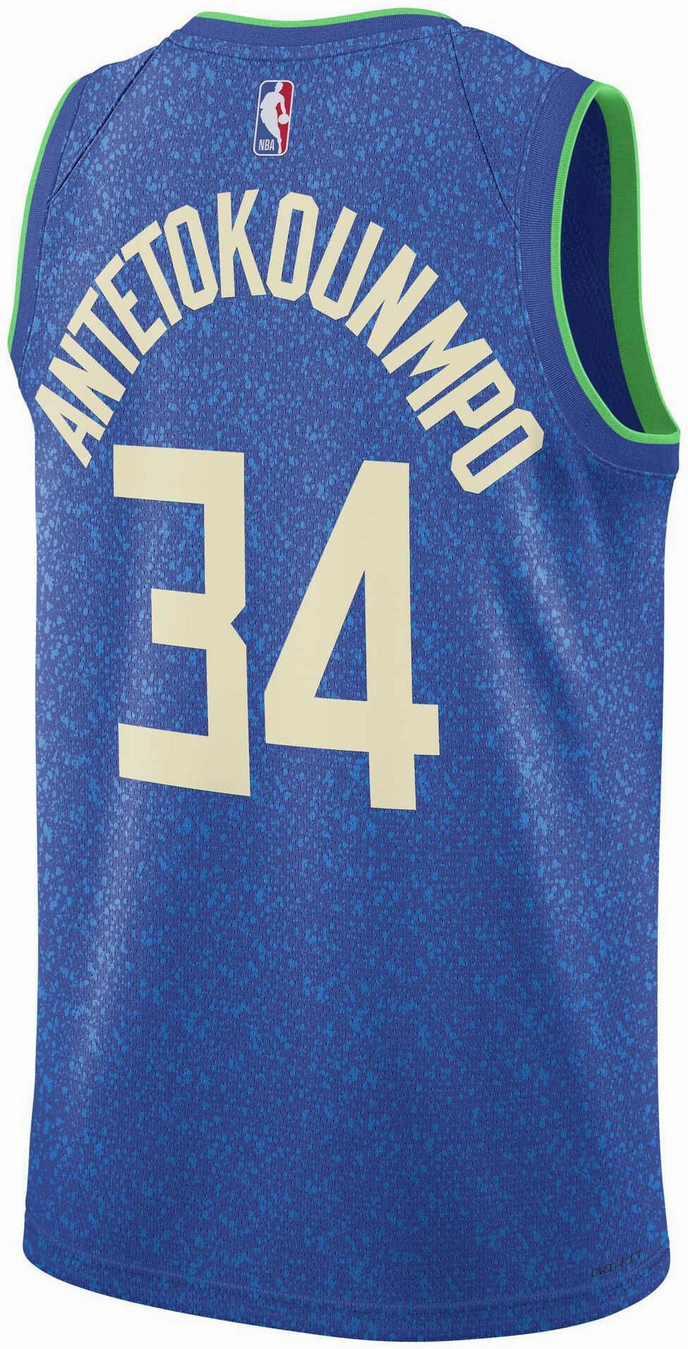 Men's NBA Milwaukee Bucks Giannis Antetokounmpo 2023/24 City Edition Swingman Jersey Affordable