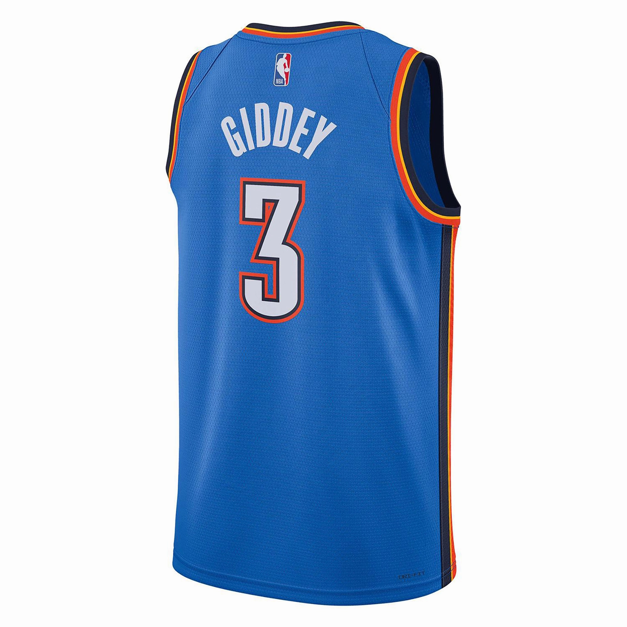 Men's NBA Oklahoma City Thunder Josh Giddey 2022/23 Icon Edition Swingman Jersey Style driven
