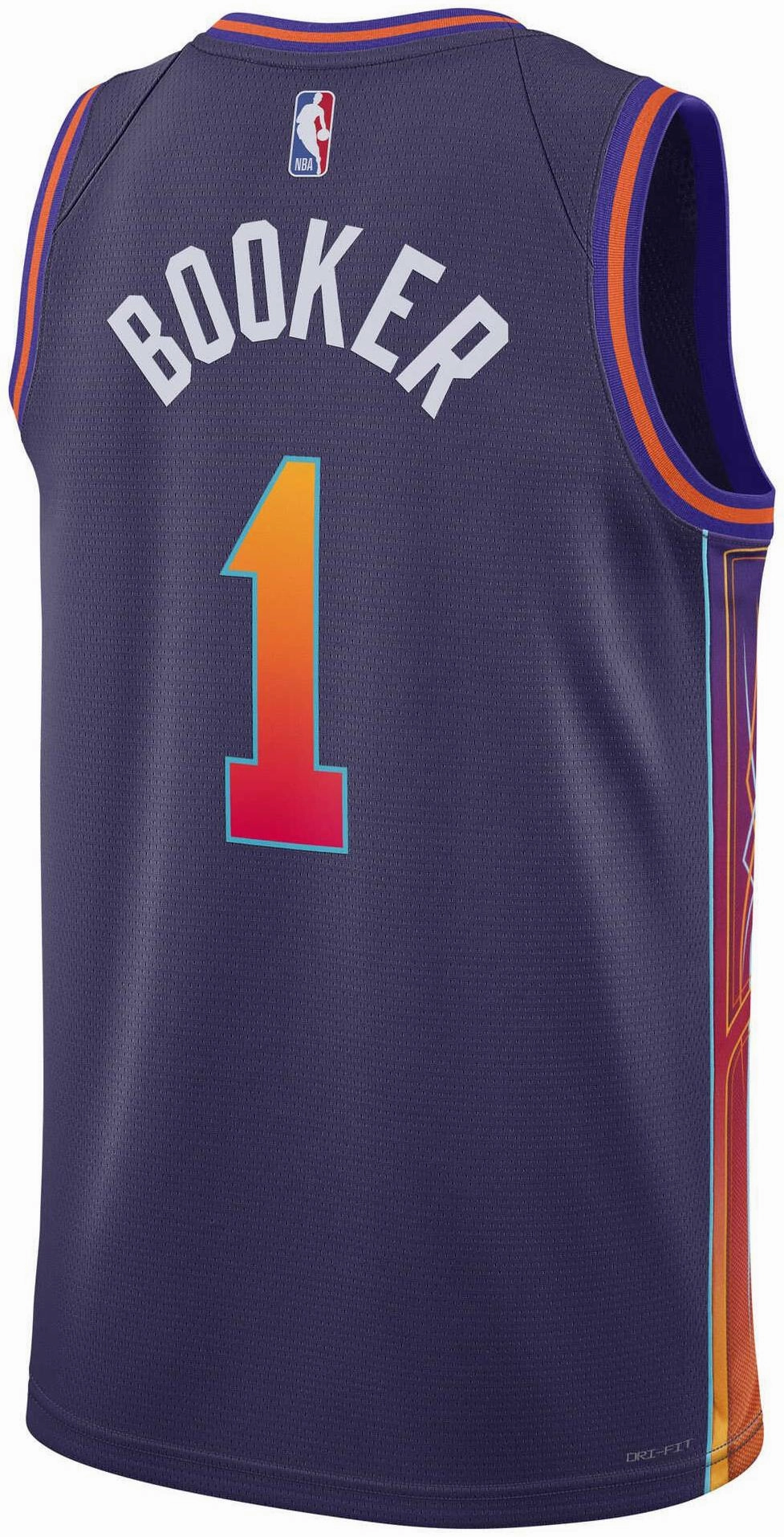 Men's NBA Phoenix Suns Devin Booker 2023/24 City Edition Swingman Jersey Soft