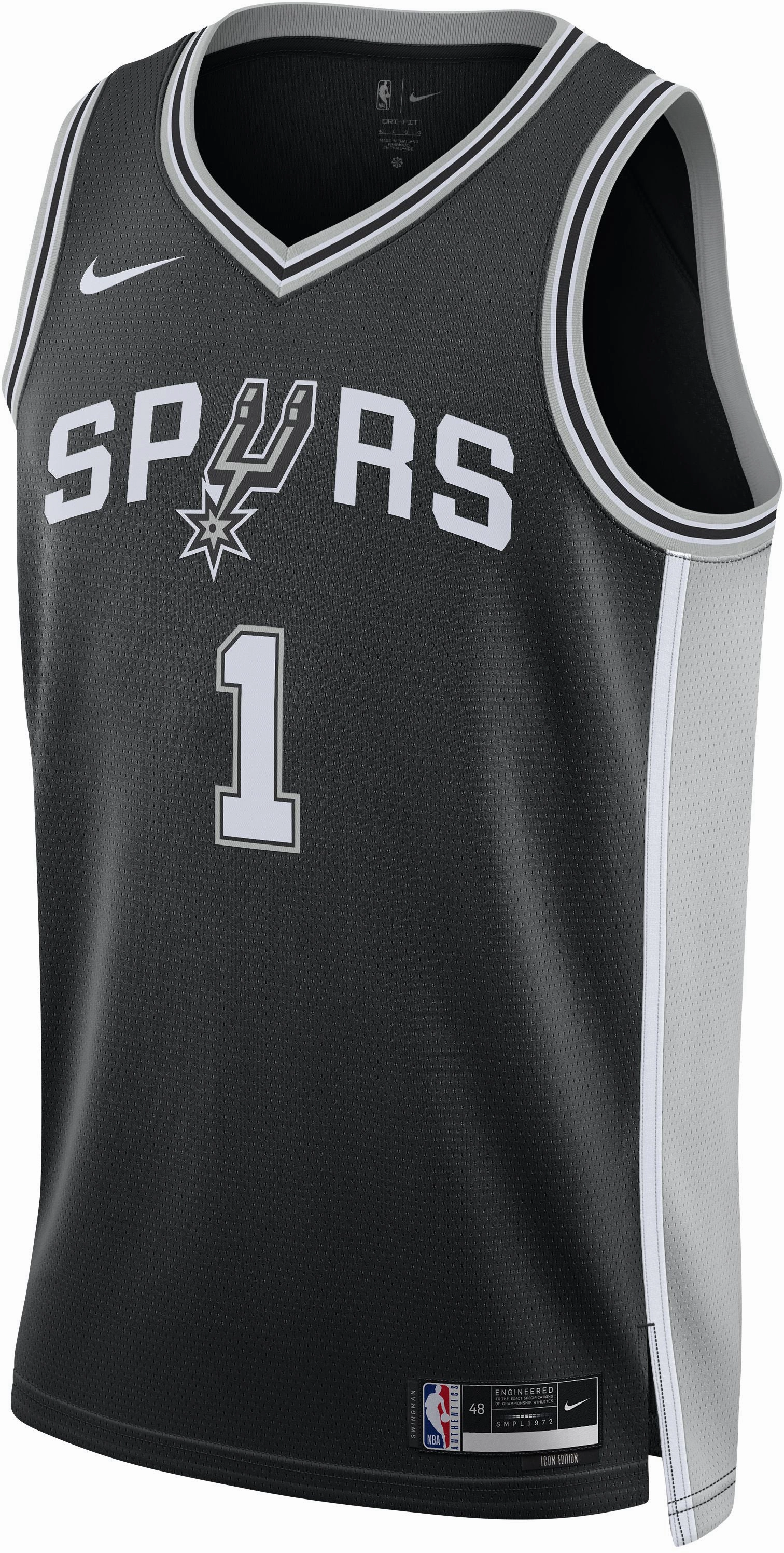 Men's NBA San Antonio Spurs Icon Edition 2022/23 Icon Edition Swingman Jersey Trendy designs Versatile pieces