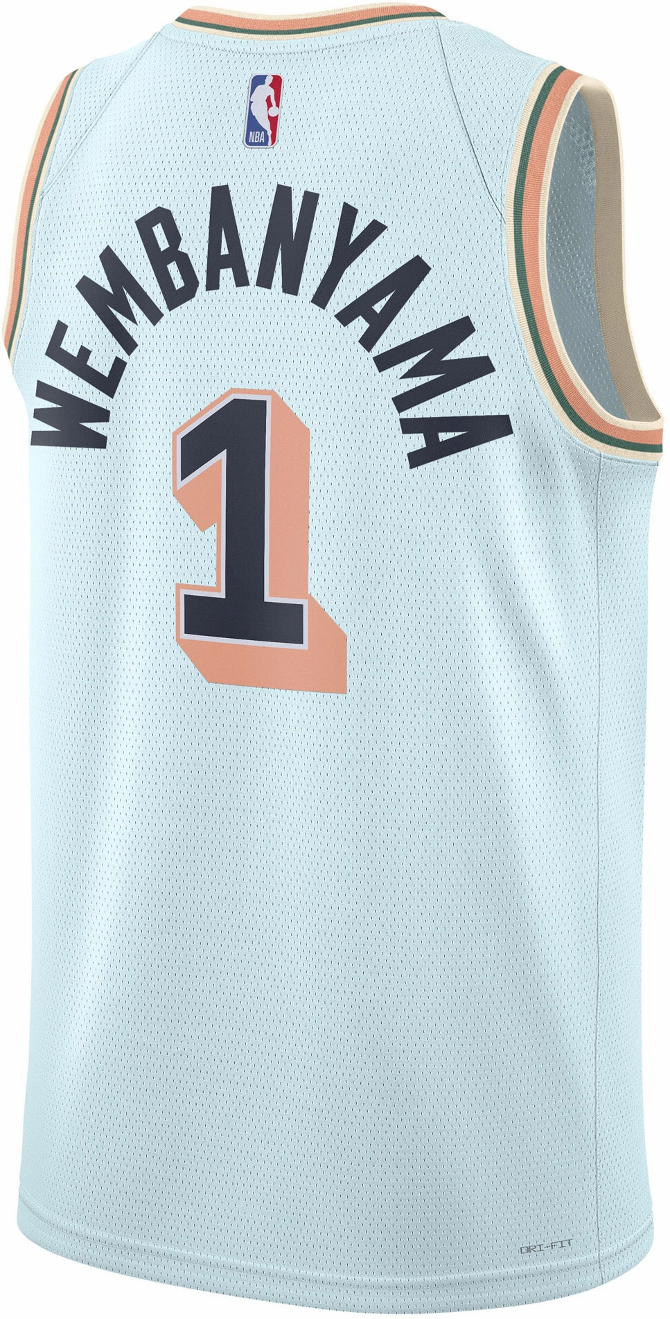 Men's NBA San Antonio Spurs Victor Wembanyama 2024/25 City Edition Swingman Jersey Style guide