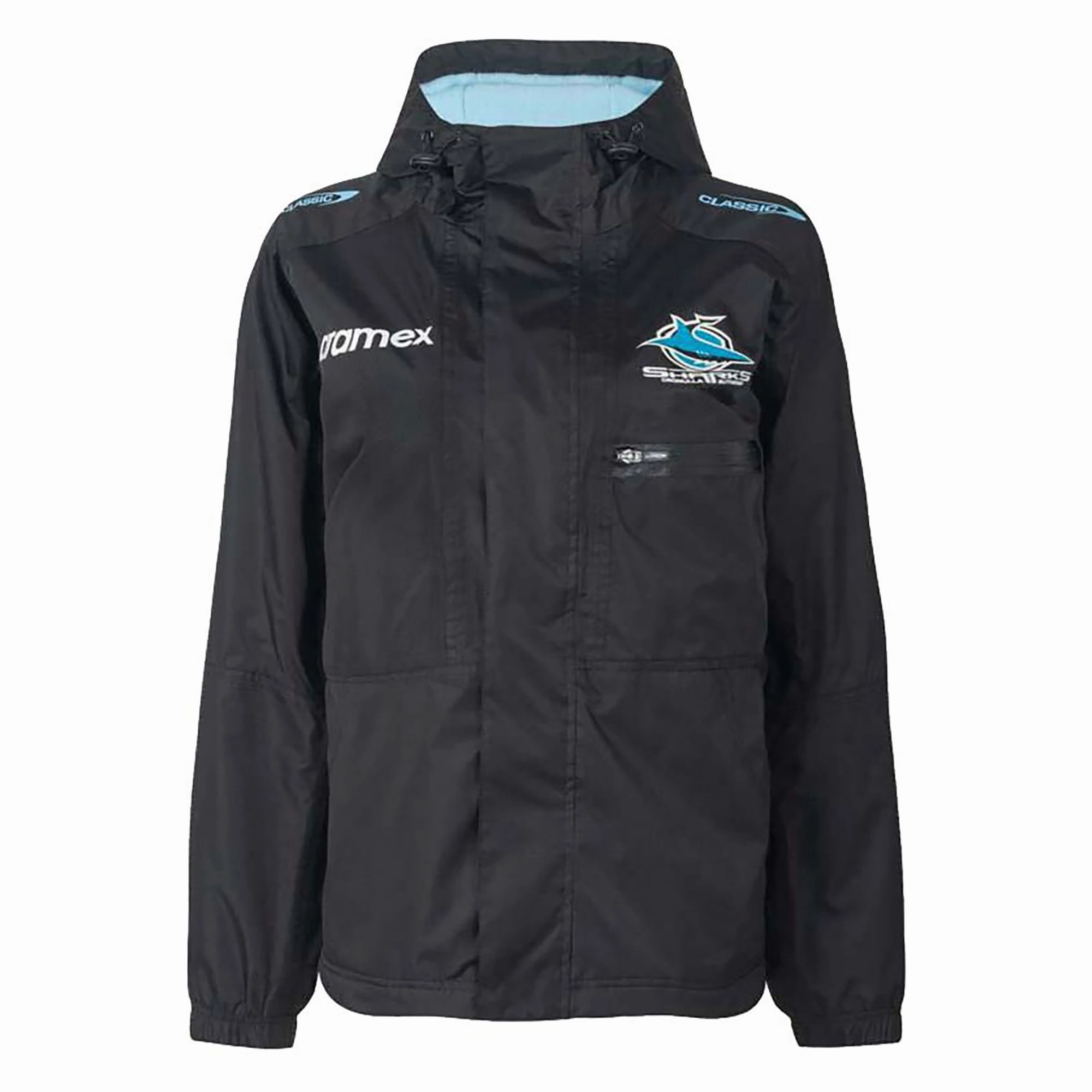 Men's NRL Cronulla Sharks 2023 Wet Weather Jacket Subtle Trendy wearables