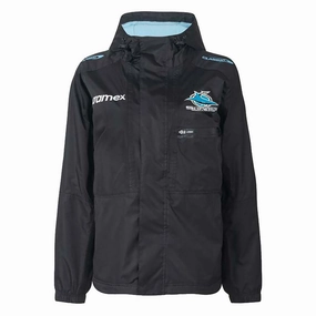 Men's NRL Cronulla Sharks 2023 Wet Weather Jacket Subtle Trendy wearables