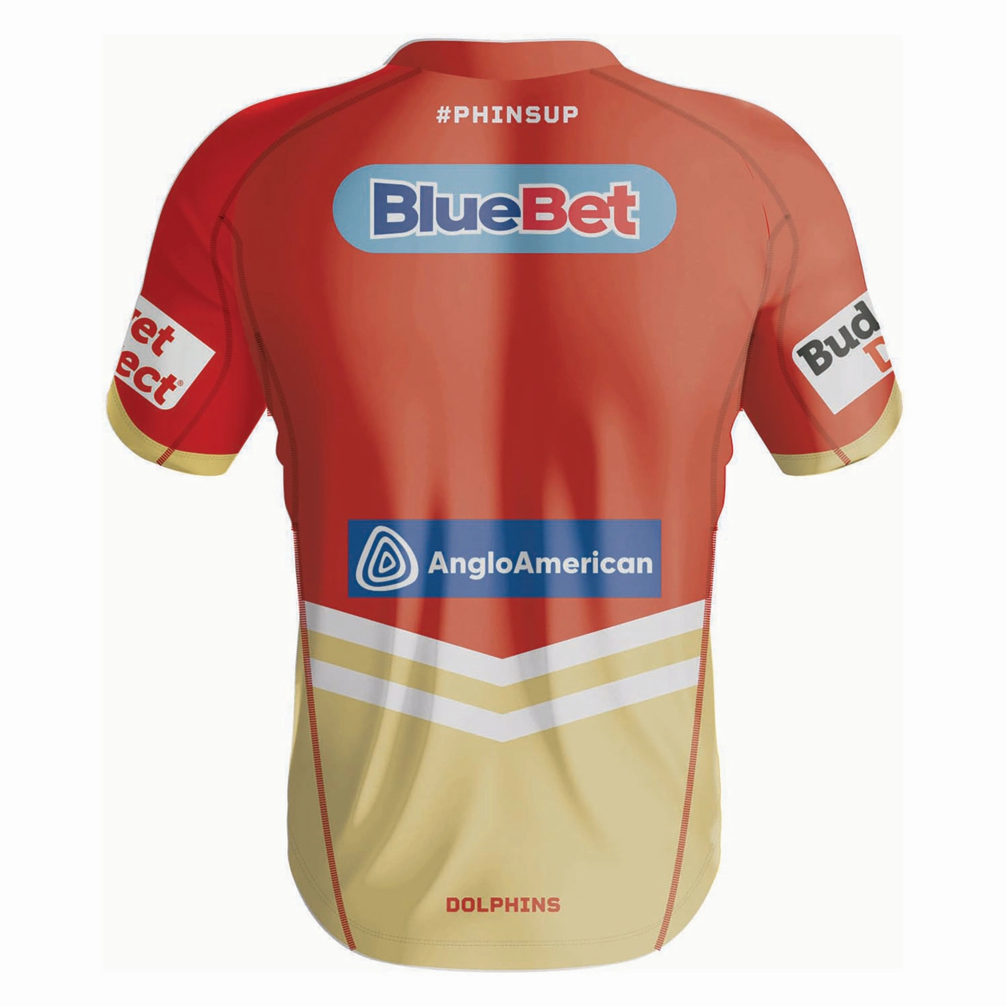 Men's NRL Dolphins 2024 Retail Home Jersey Trendy pieces