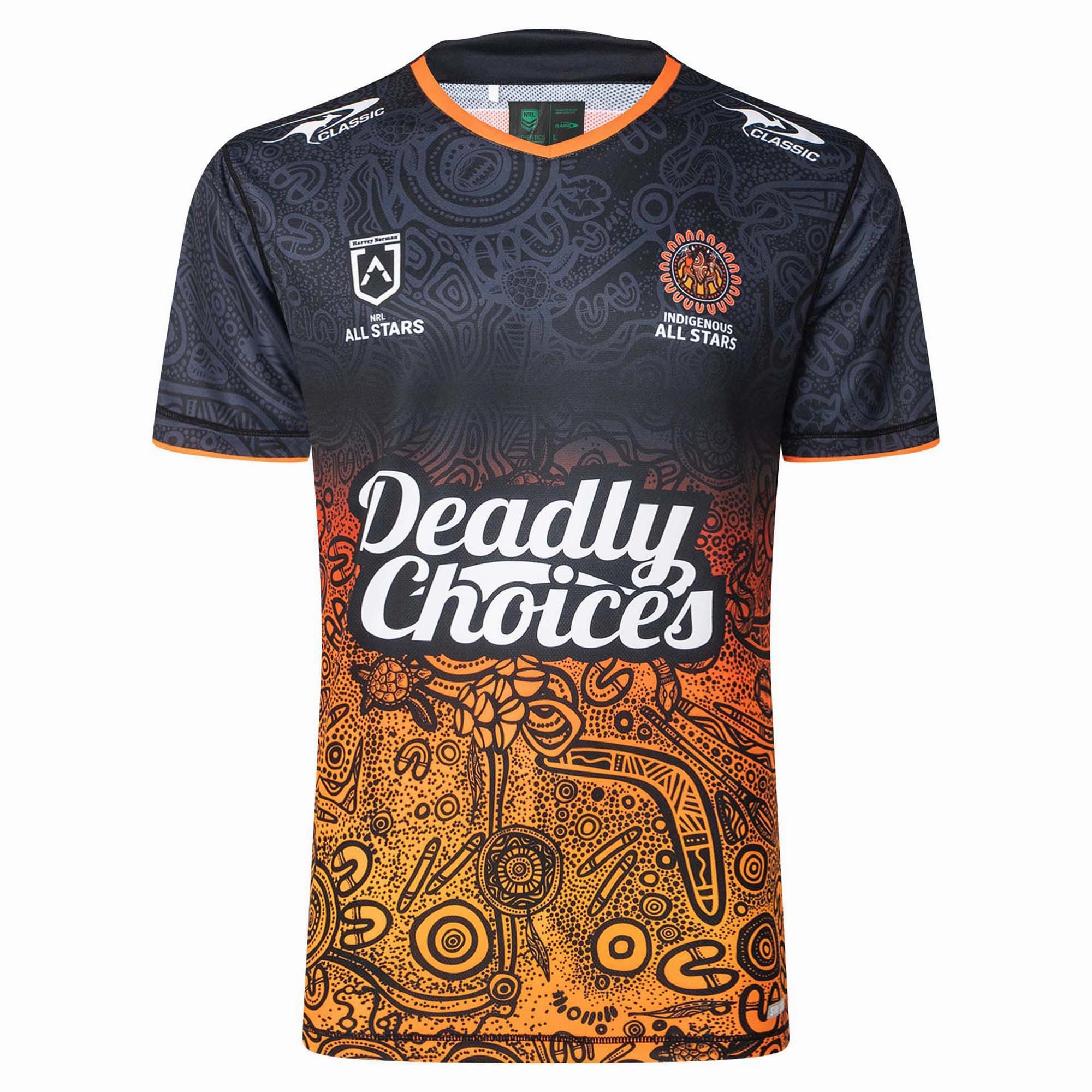 Men's NRL Indigenous All Stars 2025 Pro Training Tee Versatile looks Trendsetting