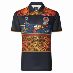 Men's NRL Indigenous All Stars 2025 Team Polo Event-ready Essential pieces