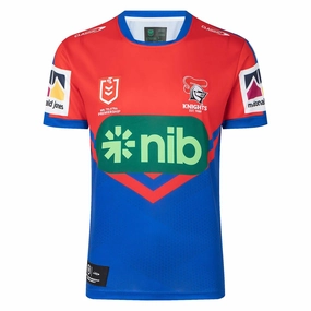 Men's NRL Newcastle Knights 2023 Home Jersey Durable fashion Quality looks