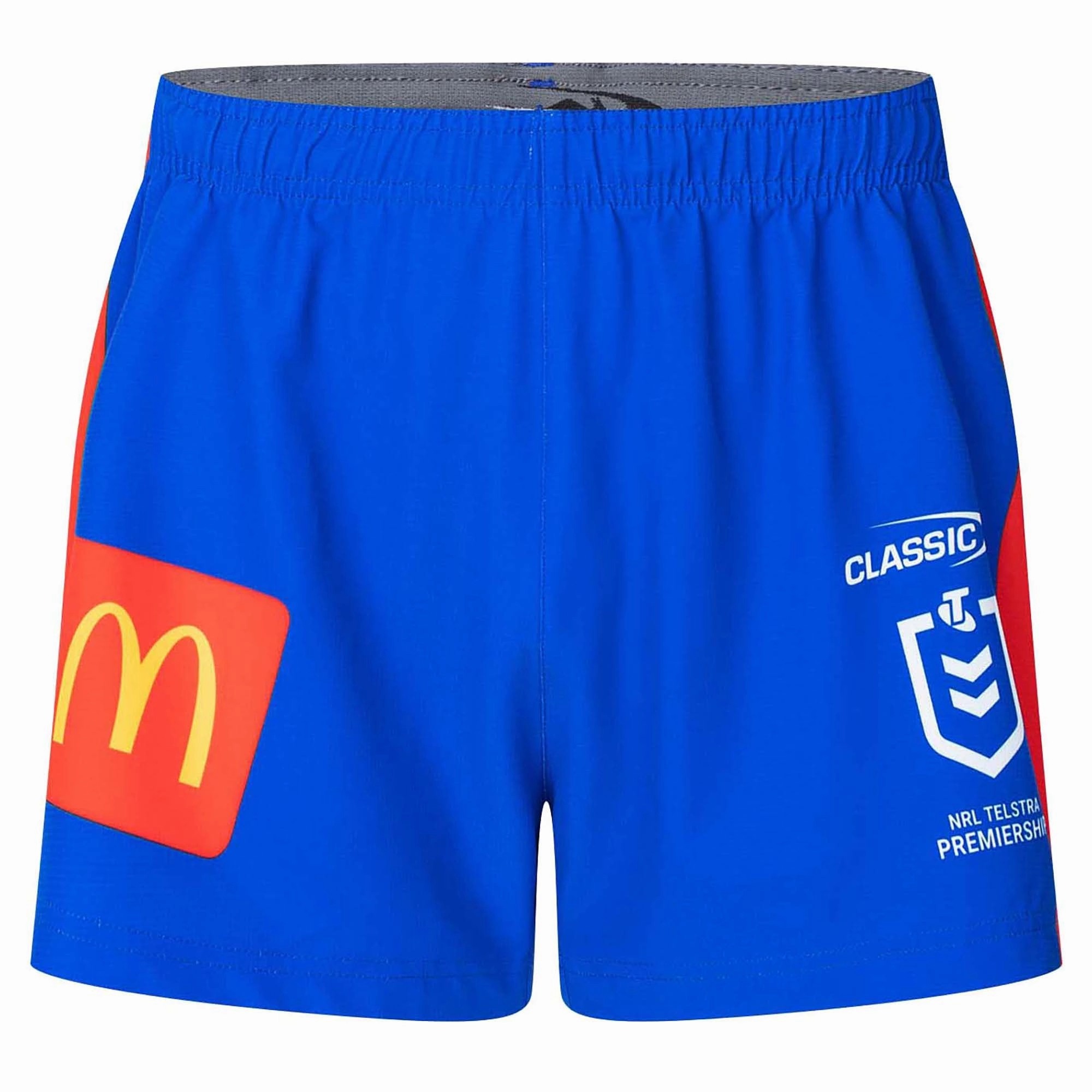 Men's NRL Newcastle Knights 2025 Home Shorts Seasonal Stylish attire