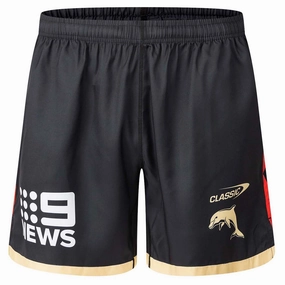 Men's NRL Redcliffe Dolphins 2025 Performance Gym Shorts Modern wear On-trend