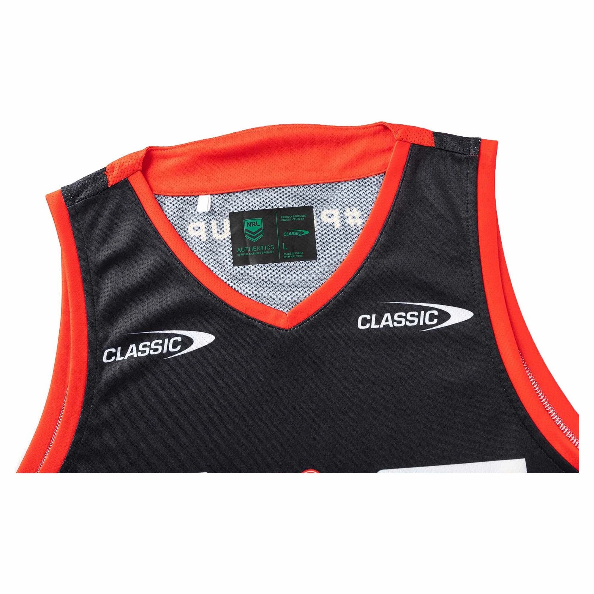 Men's NRL Redcliffe Dolphins 2025 Pro Training Singlet Versatile designs