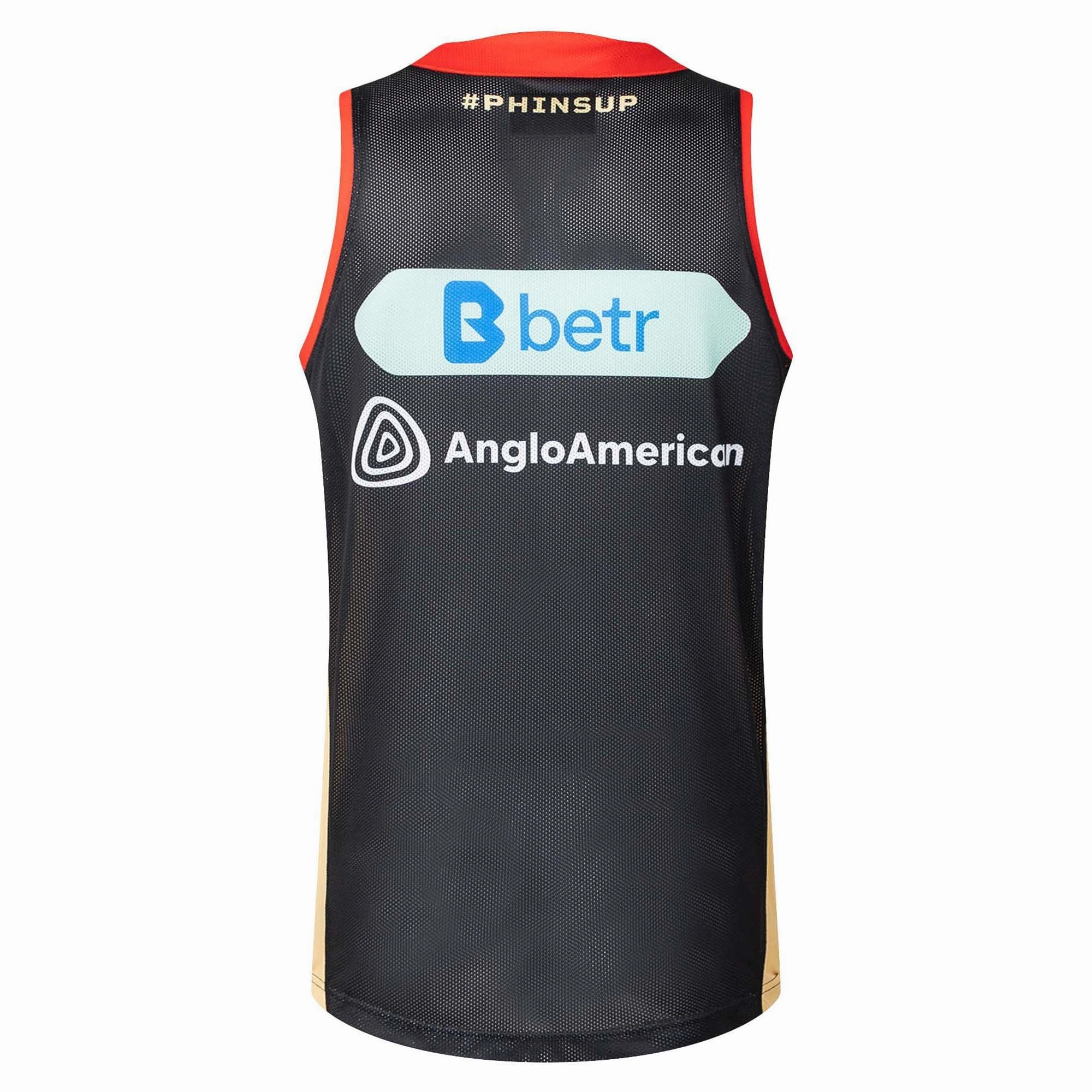 Men's NRL Redcliffe Dolphins 2025 Pro Training Singlet Versatile designs