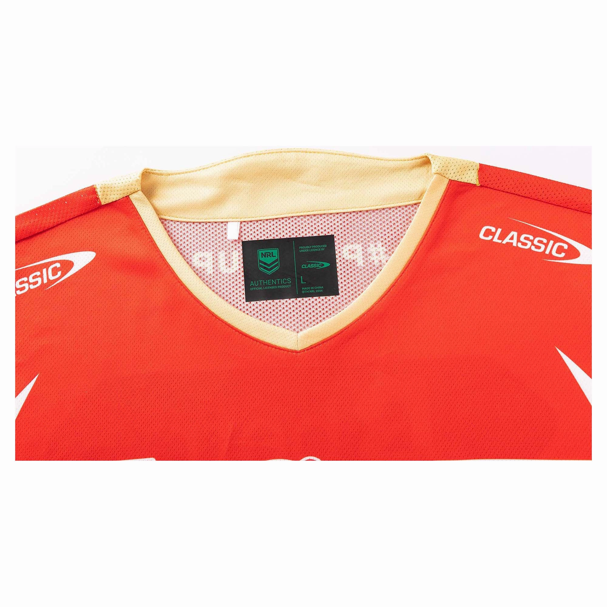 Men's NRL Redcliffe Dolphins 2025 Pro Training Tee Style guide
