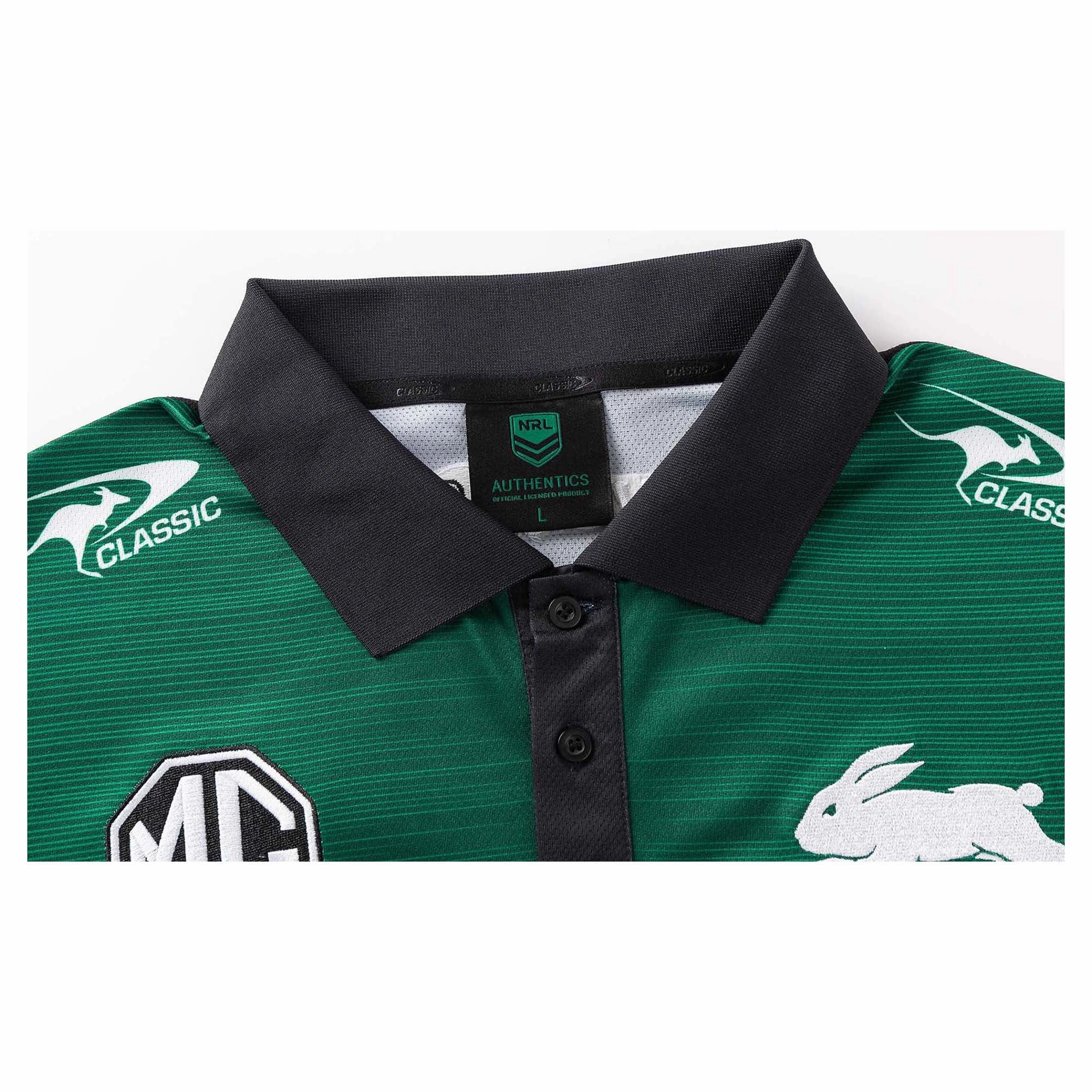 Men's NRL South Sydney Rabbitohs 2025 Players Polo Classic styles