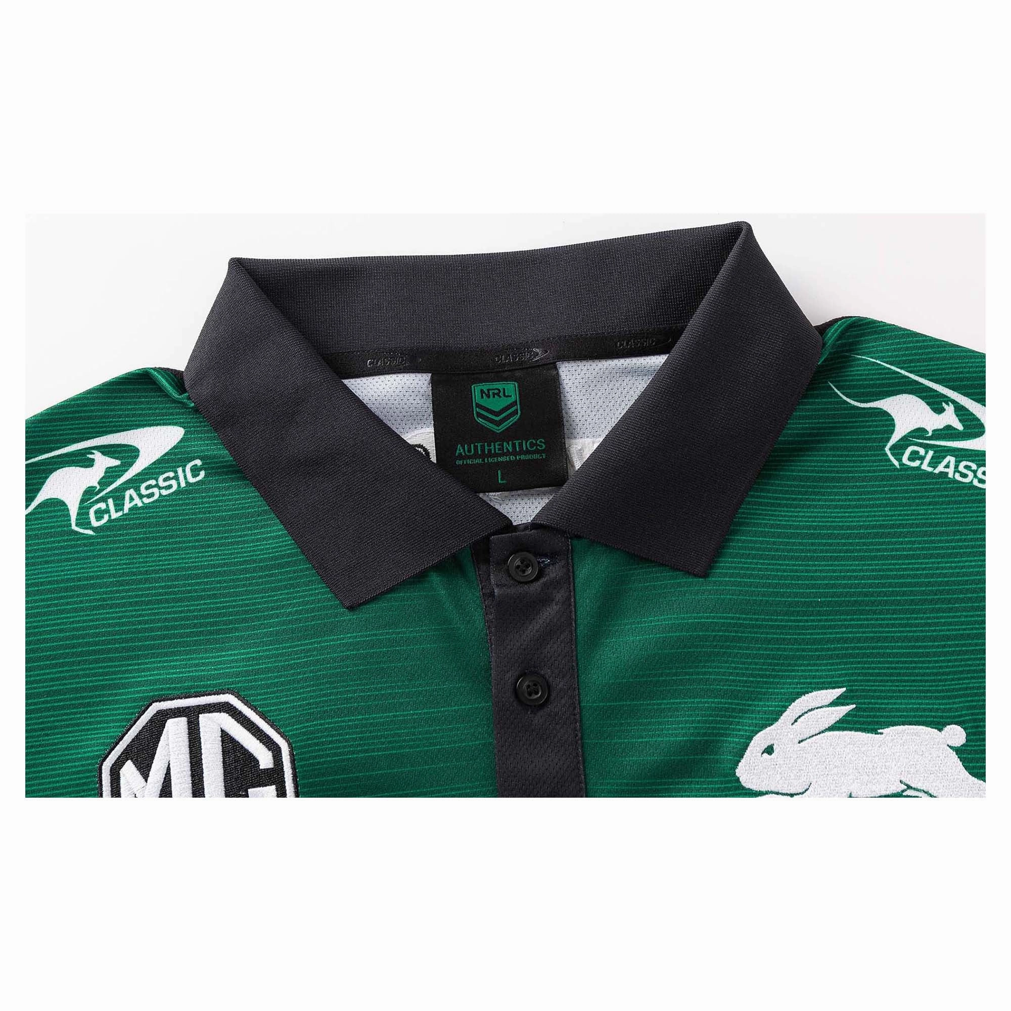 Men's NRL South Sydney Rabbitohs 2025 Players Polo Classic styles