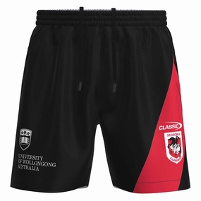 Men's NRL St. George Illawarra Dragons 2023 Training Shorts Machine washable Fashionable wear