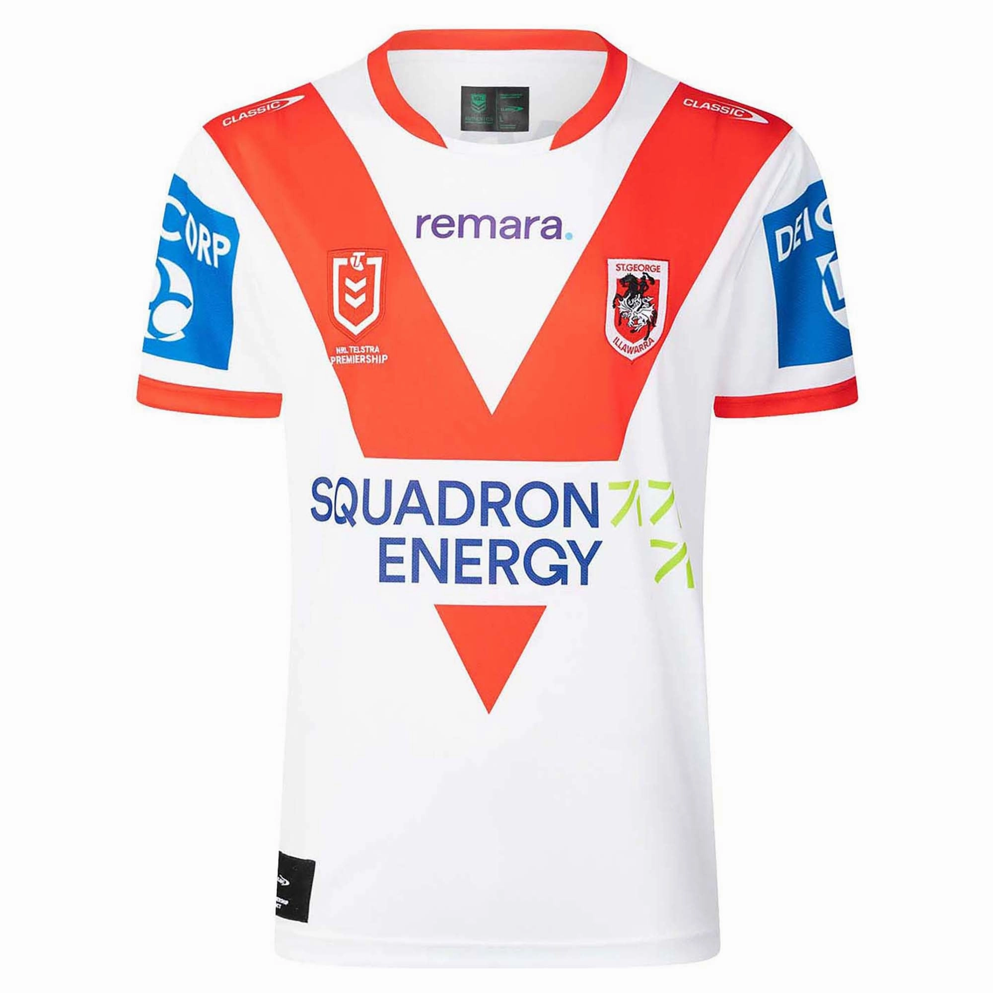 Men's NRL St. George Illawarra Dragons 2025 Home Jersey Laid-back Edgy