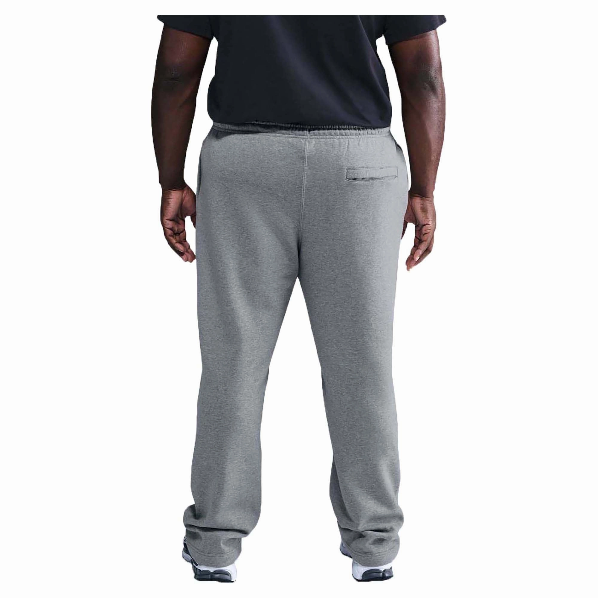 Men's Open Hem Brushed Fleece Pants Easy to pair