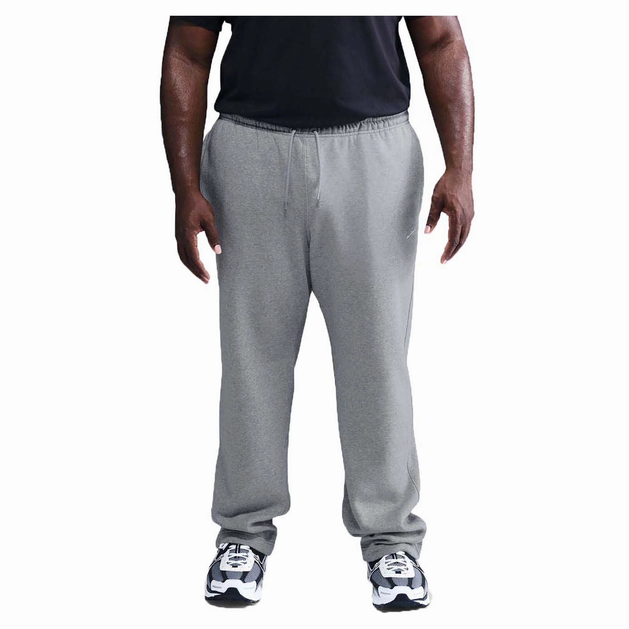 Men's Open Hem Brushed Fleece Pants Stylish wear Style-defining