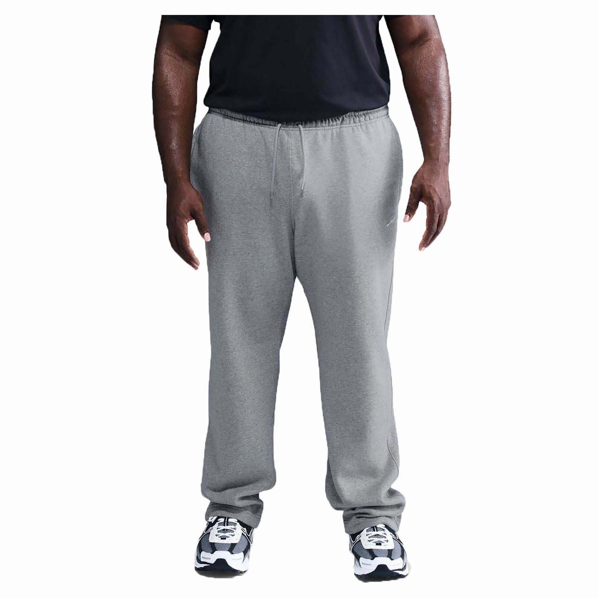 Men's Open Hem Brushed Fleece Pants Easy to pair On-point