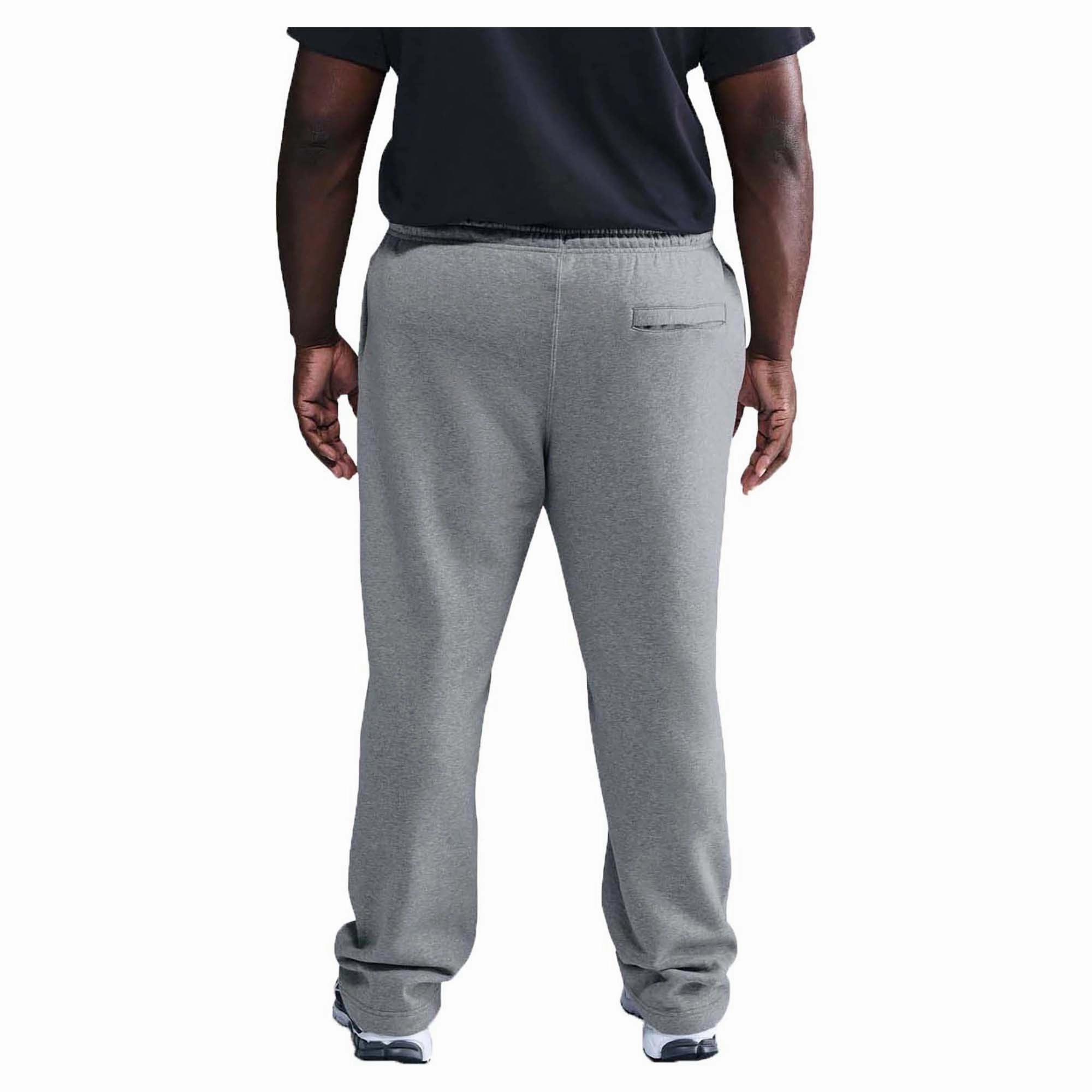 Men's Open Hem Brushed Fleece Pants Easy to pair
