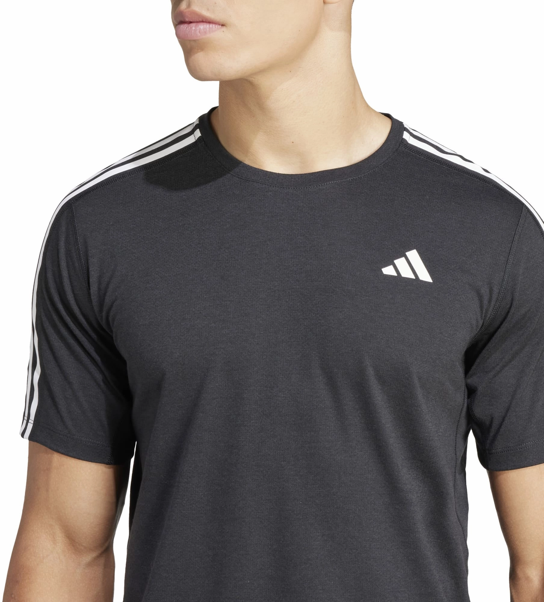 Men's Own the Run 3-Stripes T-Shirt Expressive