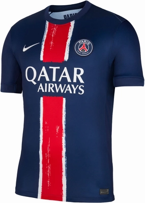 Men's Paris Saint-Germain 2024/25 Stadium Home Replica Soccer Jersey Fashion-conscious Quality wear