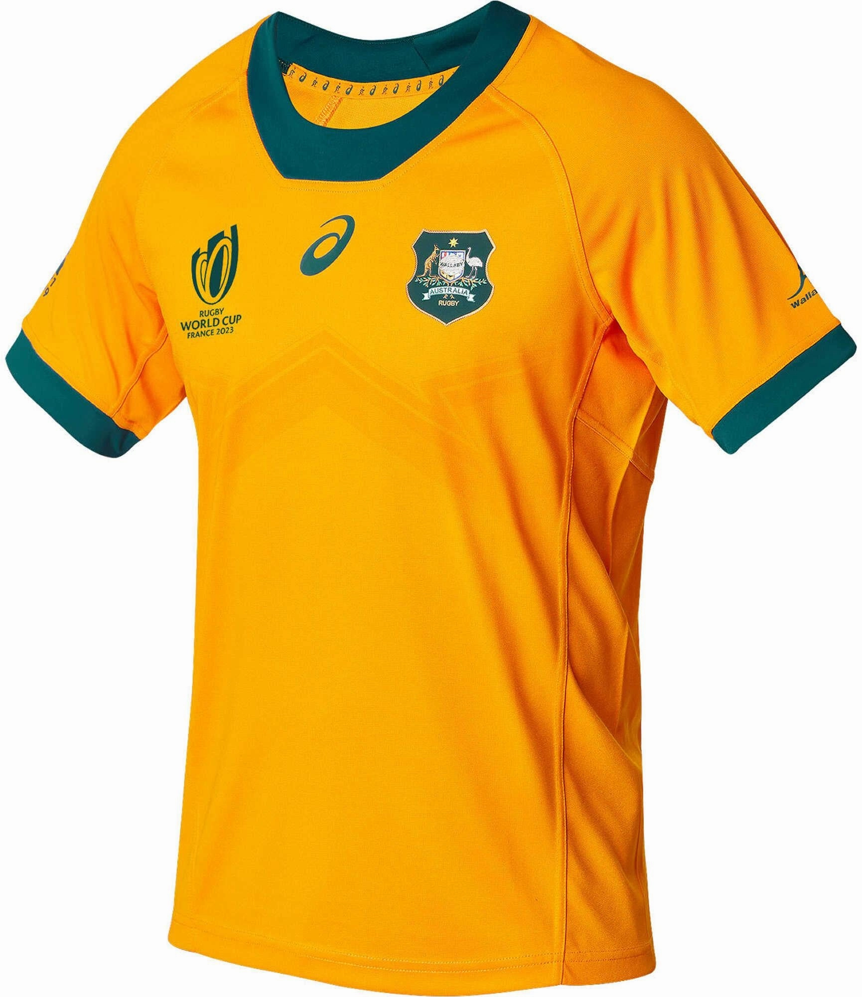 Functional Men's Rugby World Cup Wallabies 2023 Replica Home Jersey Stylish essentials