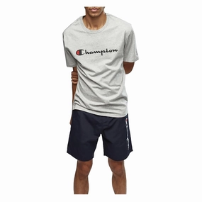 Men's Script Tee Fashionable attire Elegant