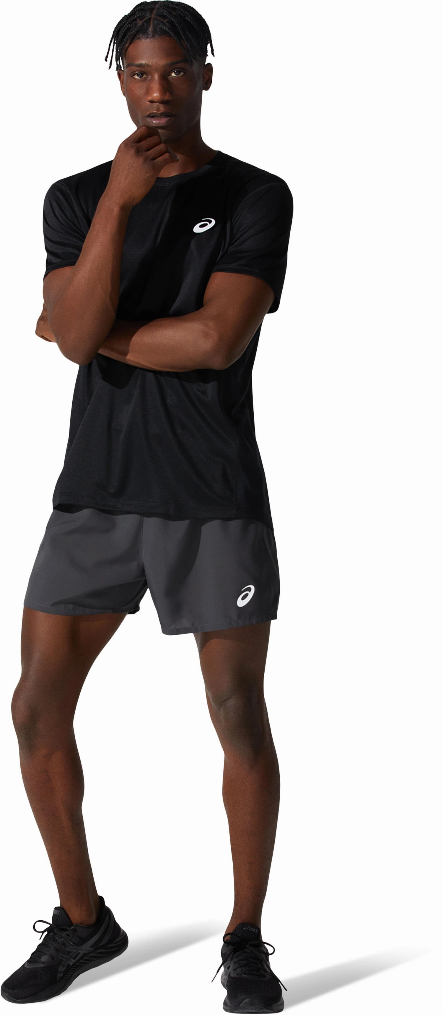 Chic Men's Silver Short Sleeve Top Fresh looks