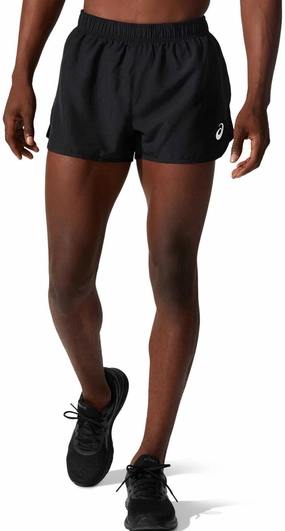 Men's Silver Split Shorts Style essentials Versatile wearables