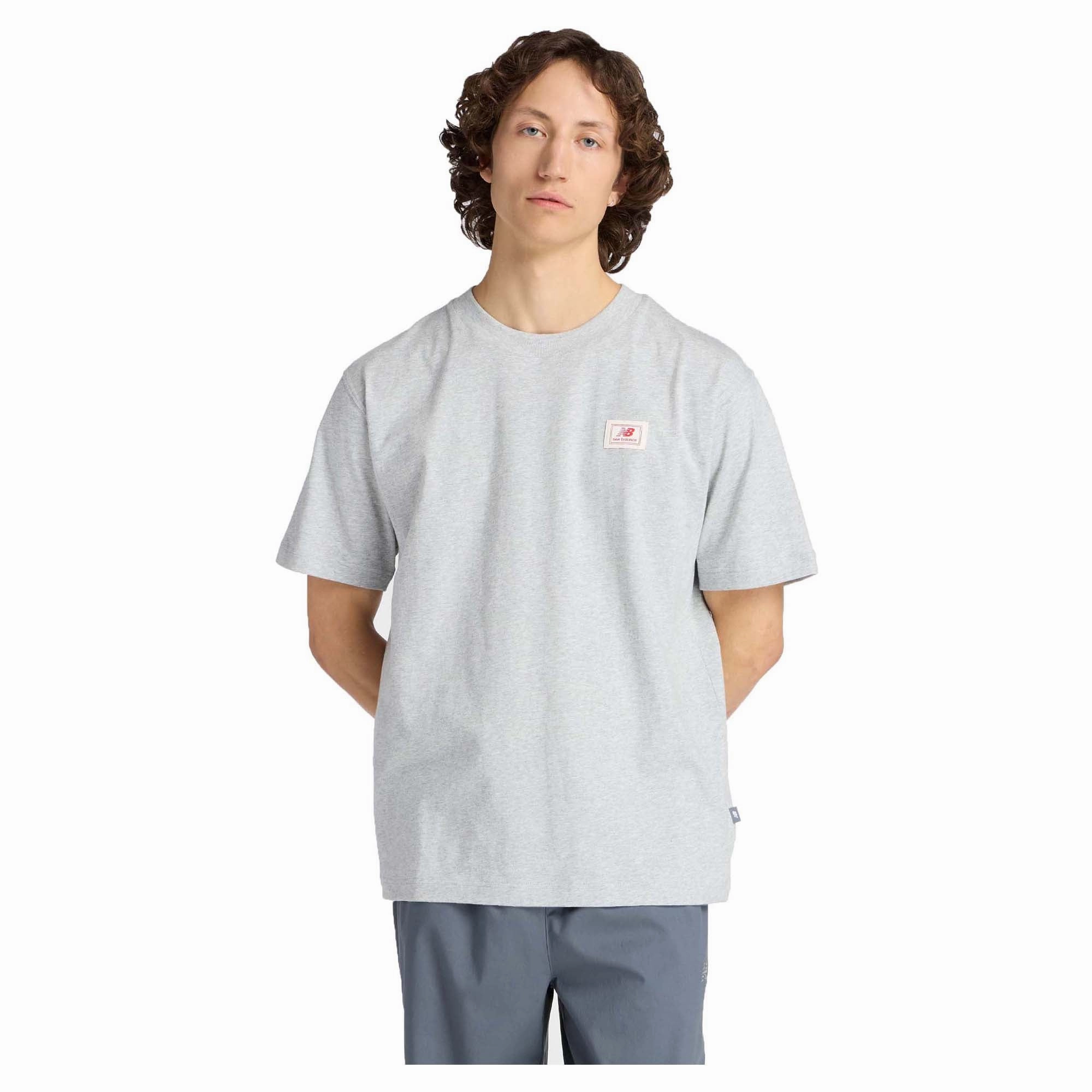 Men's Woven Label T-Shirt Urban style Perfect fit