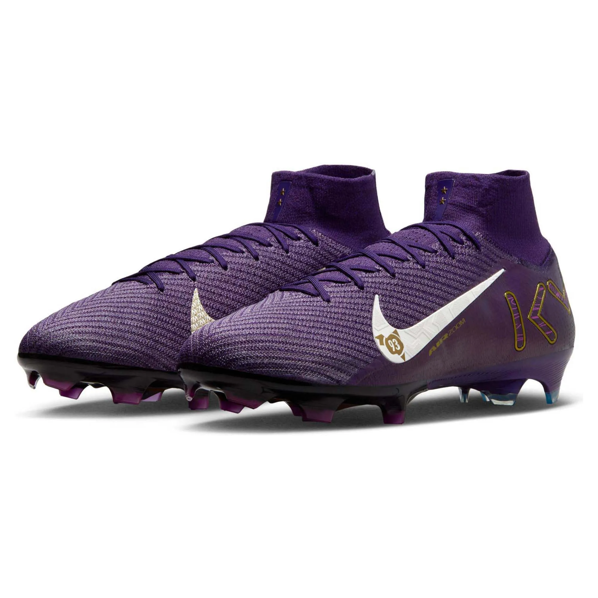 Mercurial Superfly 10 Elite Kylian Mbapp?? Firm Ground High Top Men's Football Boots Trendy pieces
