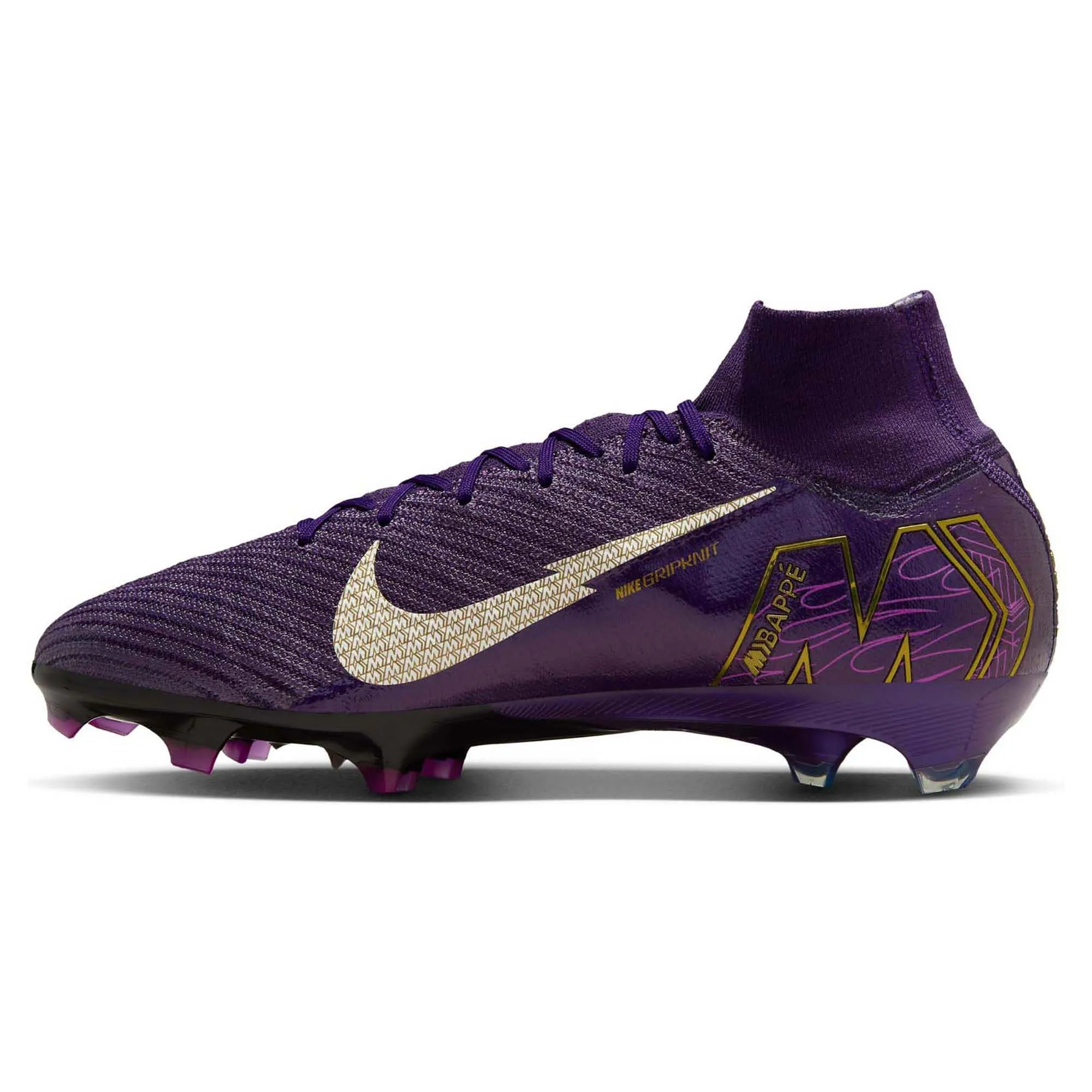 Mercurial Superfly 10 Elite Kylian Mbapp?? Firm Ground High Top Men's Football Boots Trendy pieces