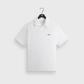 Meticulously crafted Kith Micro Waffle Drew Polo - White Superior