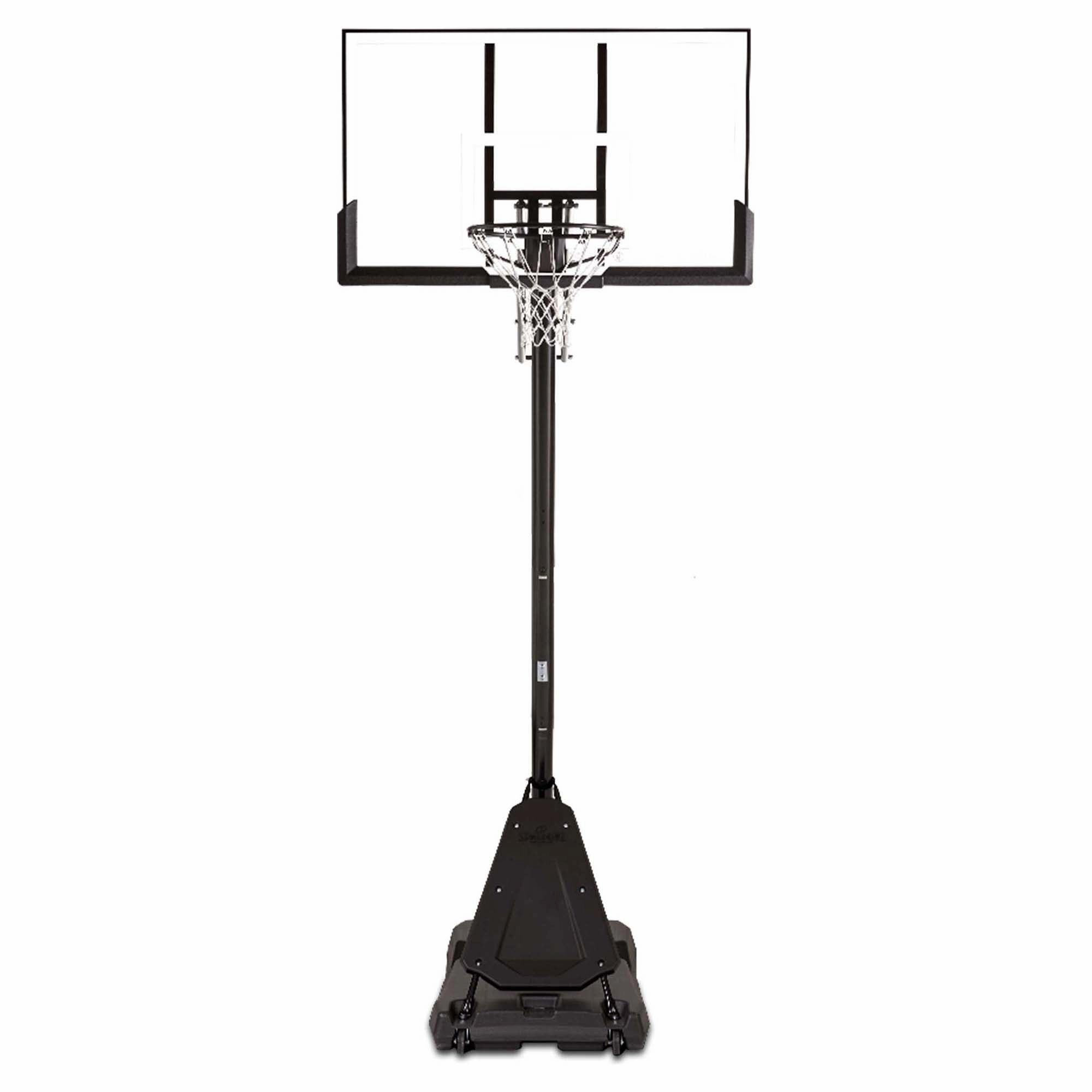 Comfortable wear Pro-Glide Advanced 48 Inch Acrylic Portable Basketball System Functional