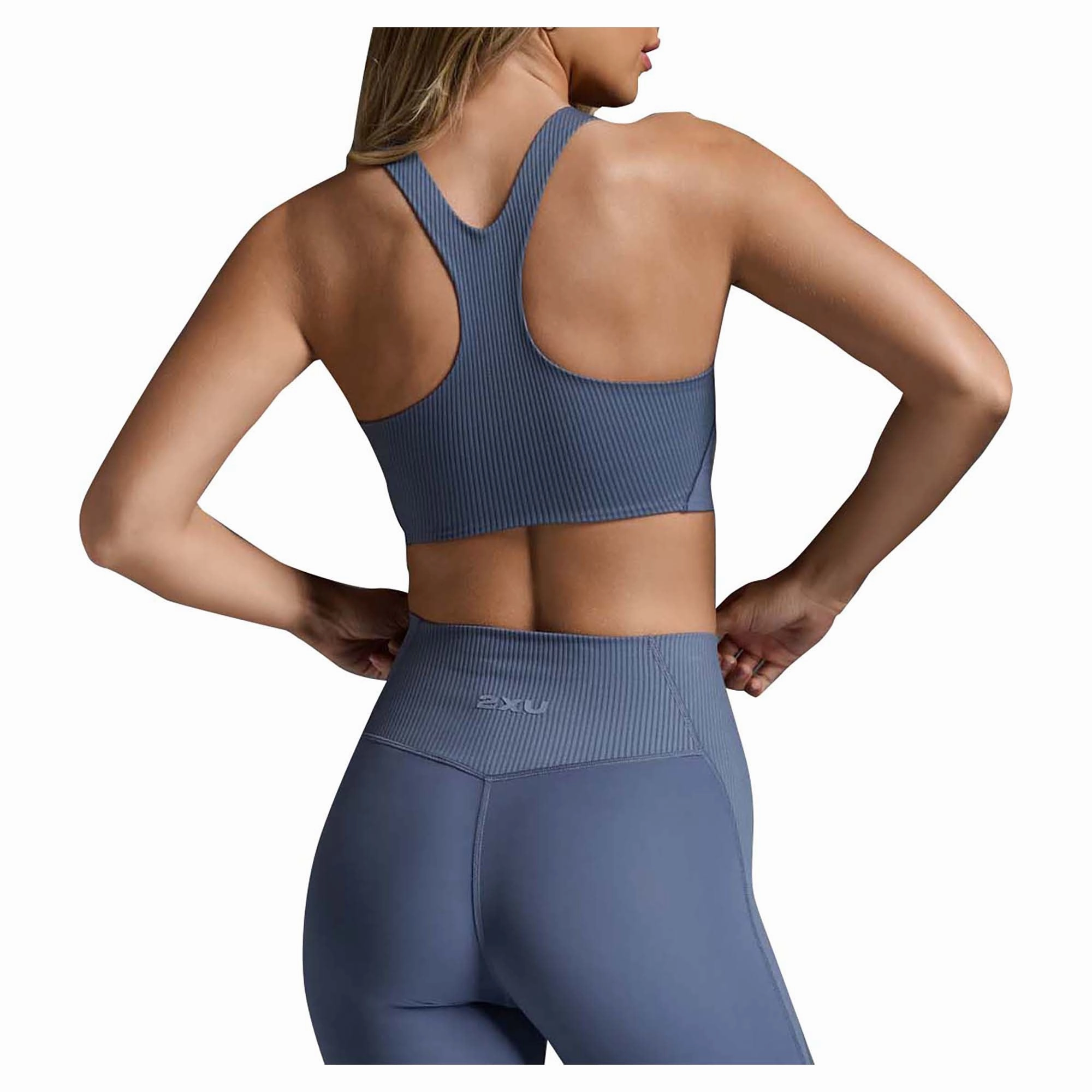 Modern attire Women's Ribbed Longline Sports Bra
