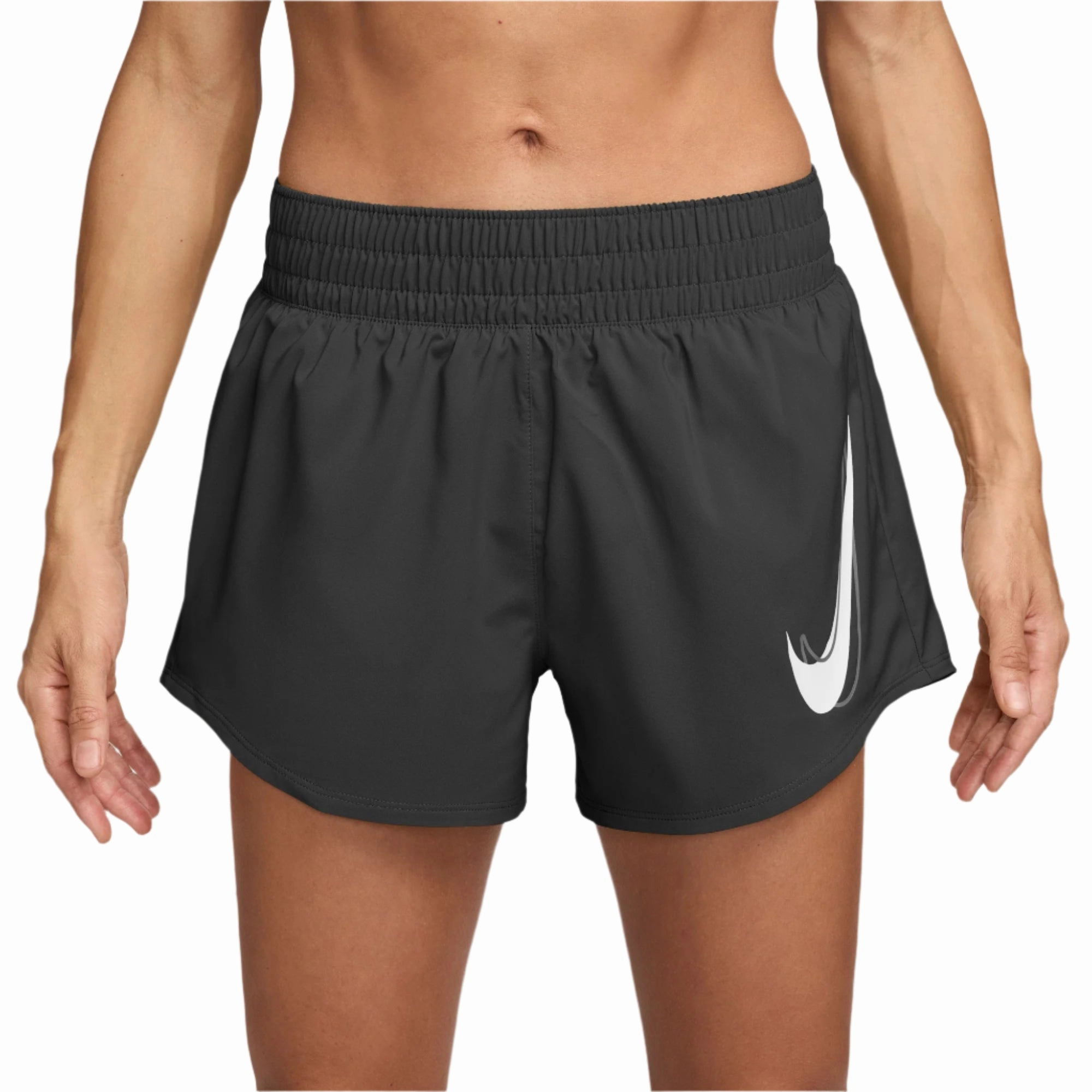 Affordable Women's One Swoosh Dri-FIT Mid-Rise Brief-Lined Running Shorts Best sellers