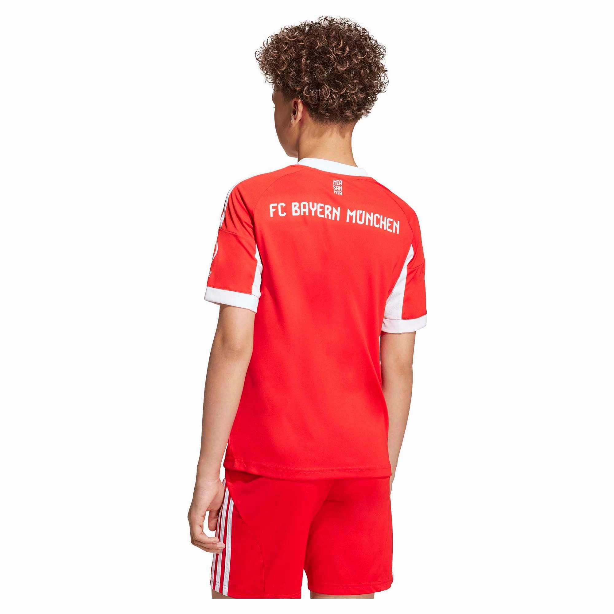 Modern looks Junior's FC Bayern 2025/26 Home Soccer Jersey